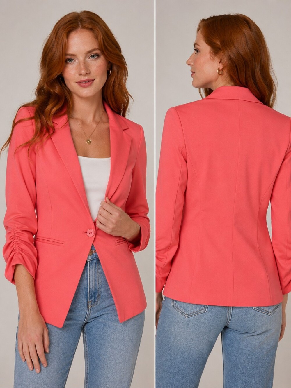 Windsor Coral Pink Blazer